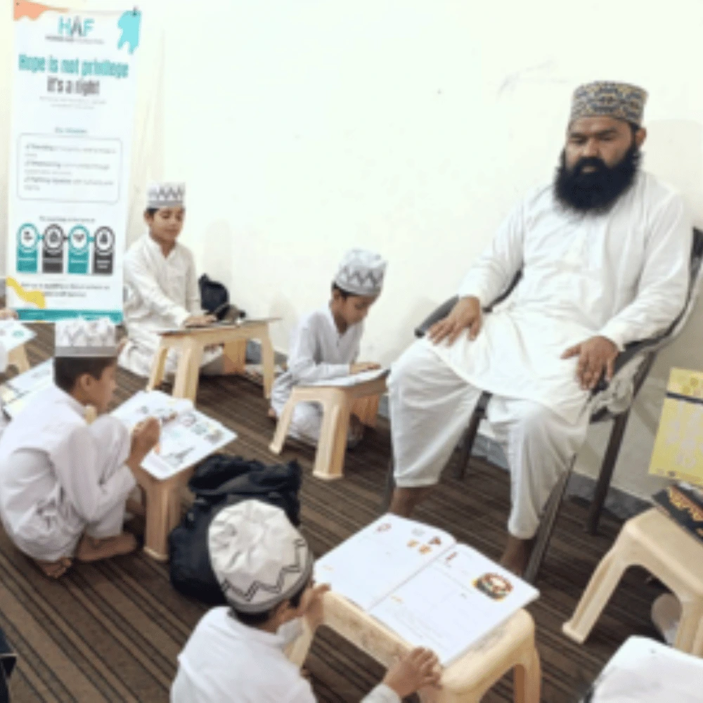 Support a Child to Become a Hafiz.