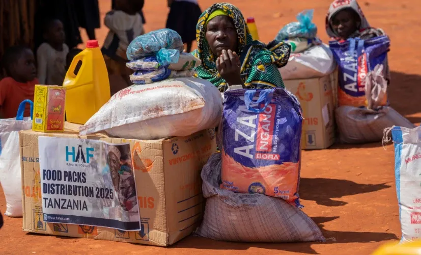 Provide Food Pack To Needy